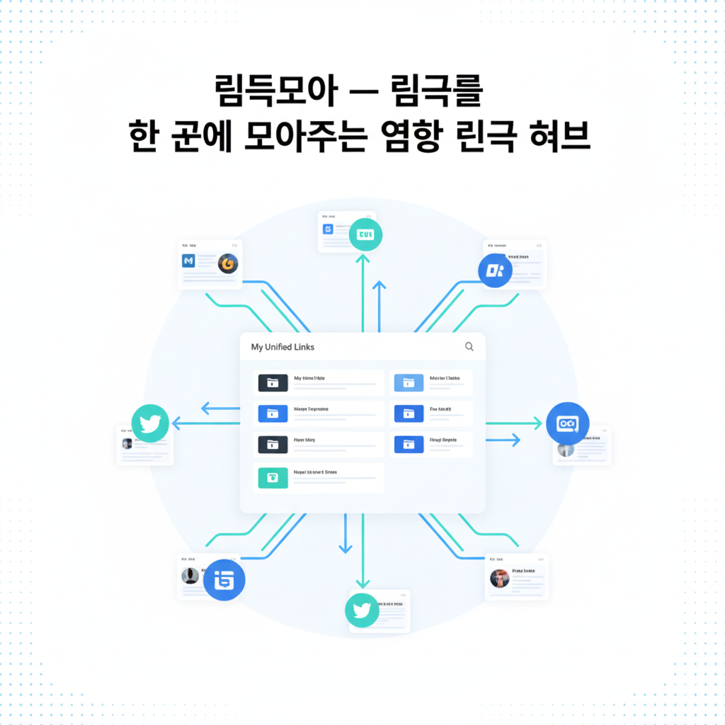 링크모아 — 링크를 한 곳에 모아주는 통합 링크 허브