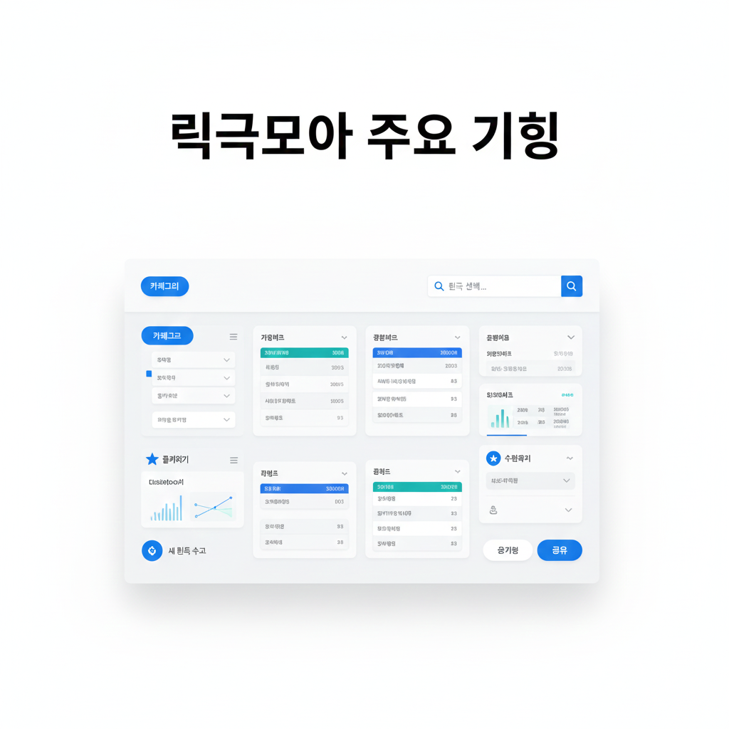 링크모아 주요 기능